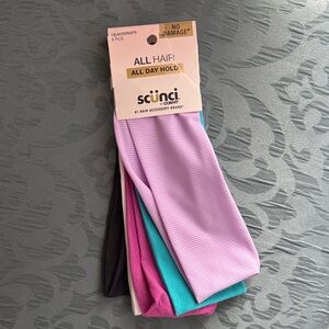 Unopened Scunci 5 headwrap headbands